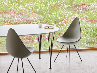 Fritz Hansen Drop Chair Plastic Shell