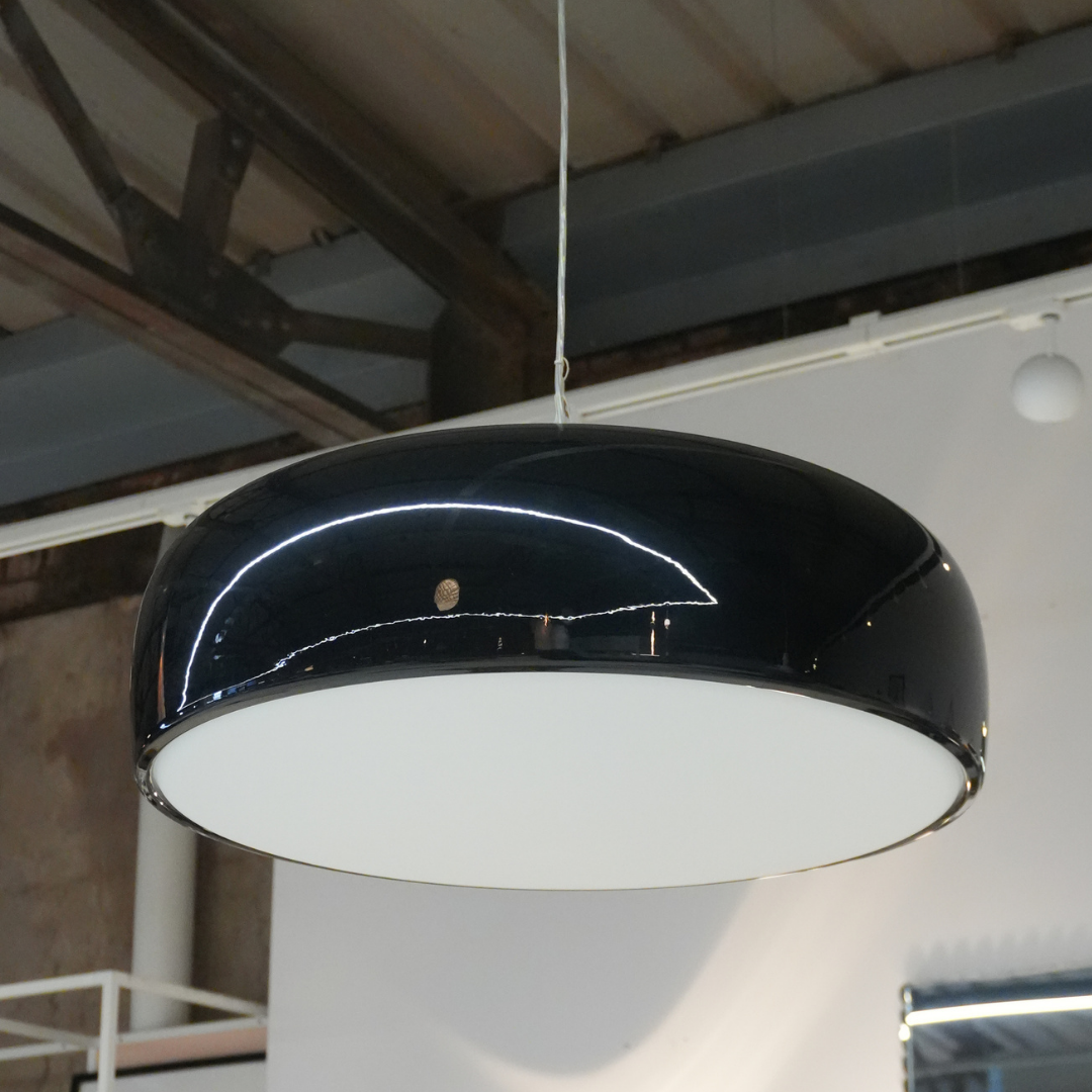 Flos Smithfield Suspension Light Glossy Black Ex-display