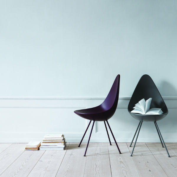 Fritz Hansen Drop Chair Plastic Shell