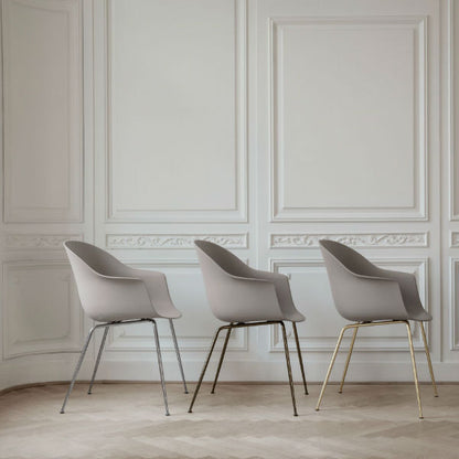 Gubi Bat Dining Chair - Wooden Base