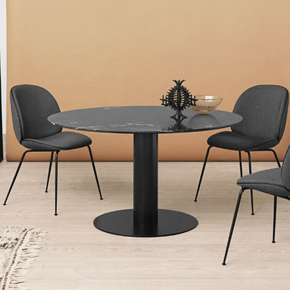 Gubi Table 2.0  Round Black Marble