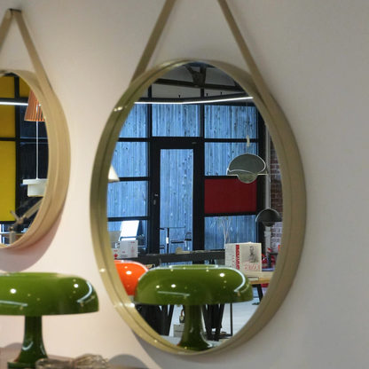 HAY Strap Mirror No.2 Ø70cm Ex-display
