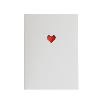 Cut & Make Heart Greeting Card