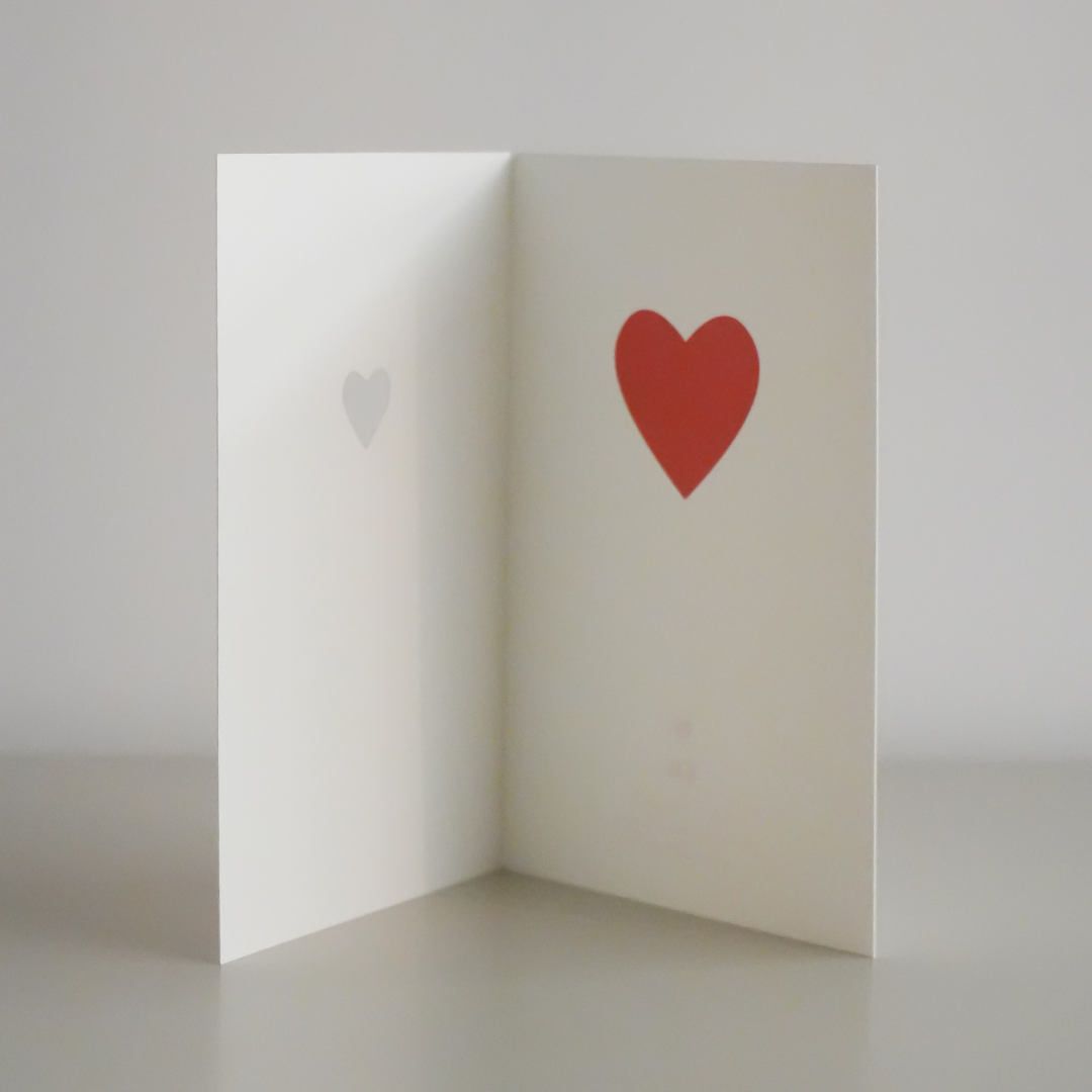 Cut & Make Heart Greeting Card