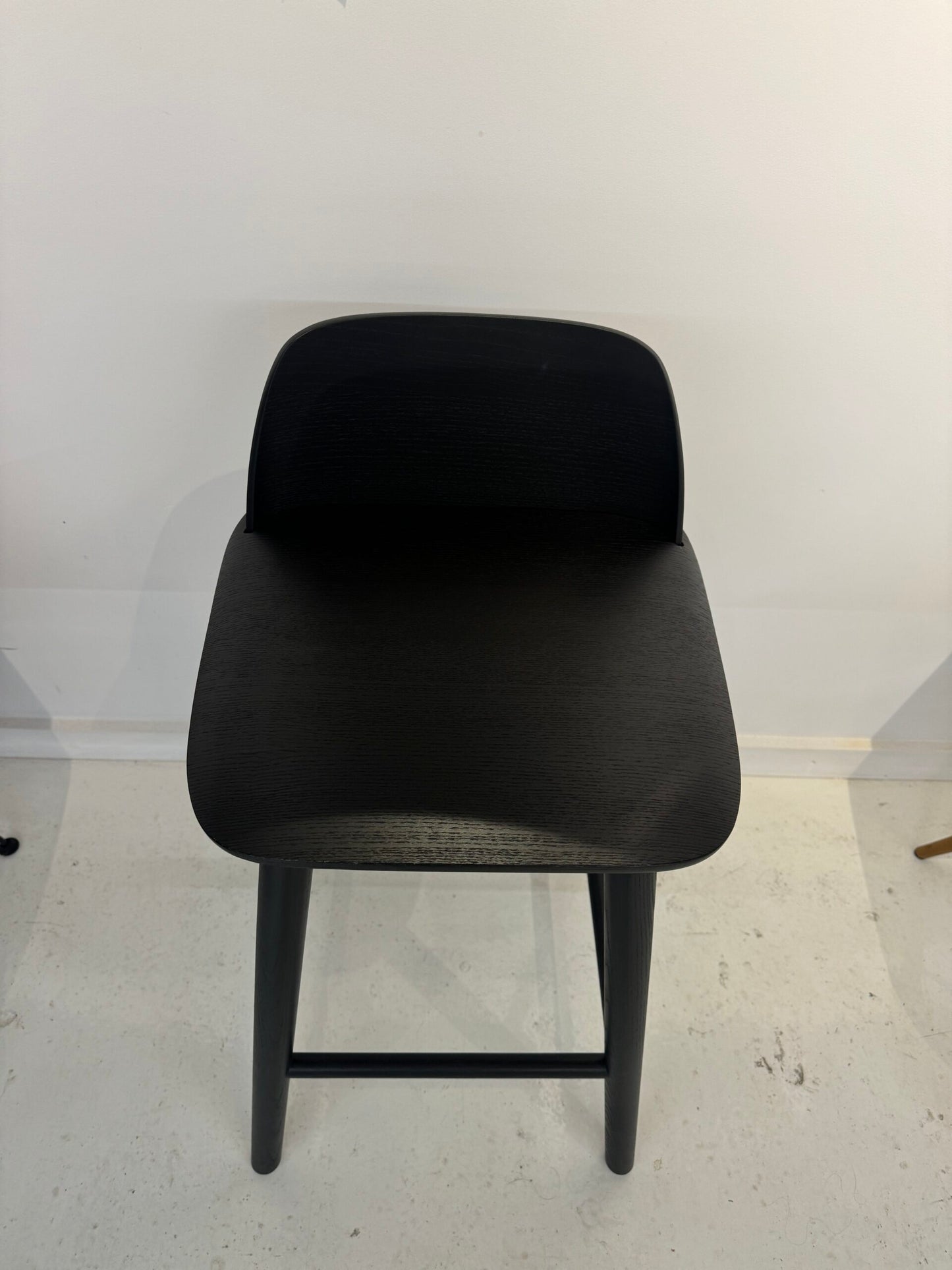 Muuto Nerd Counter Stool SH 65cm Black Ex-display