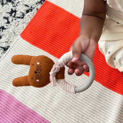 Sophie Home Rabbit Teething Rattle