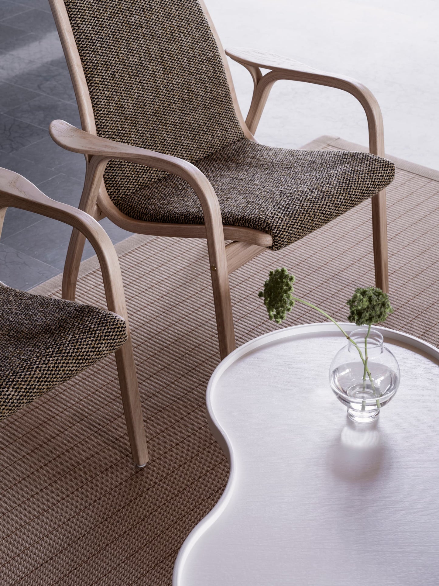 Swedese Flower Mono Coffee Table (114 x 107cm)