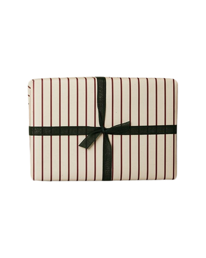Katie Leamon Candy Cane Stripe Christmas Wrapping Paper (5 sheets)
