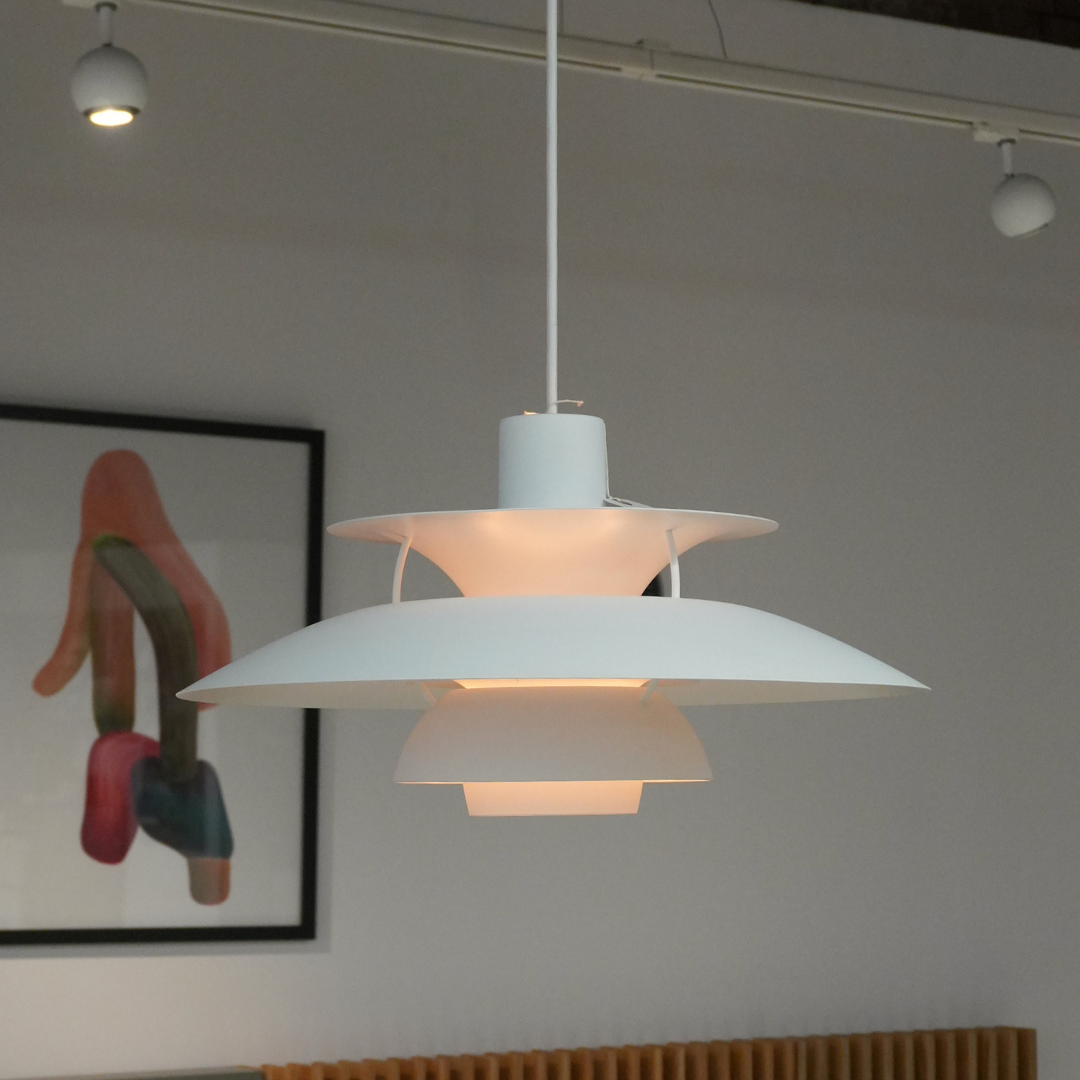 Louis Poulsen PH 5 Pendant Lamp Monochrome White Ex-display