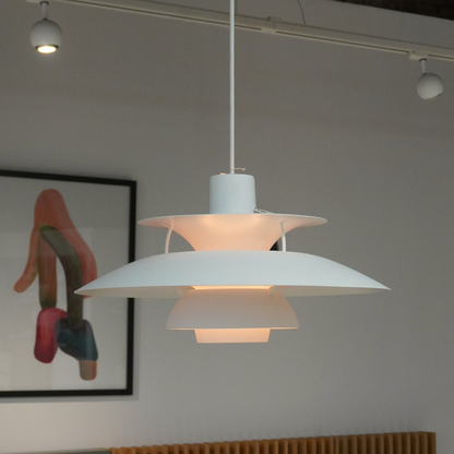 Louis Poulsen PH 5 Pendant Lamp Monochrome White Ex-display