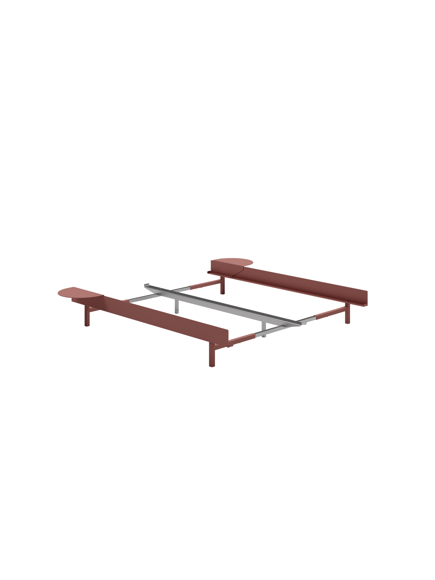 Moebe Expandable Bed: 90-180cm Low