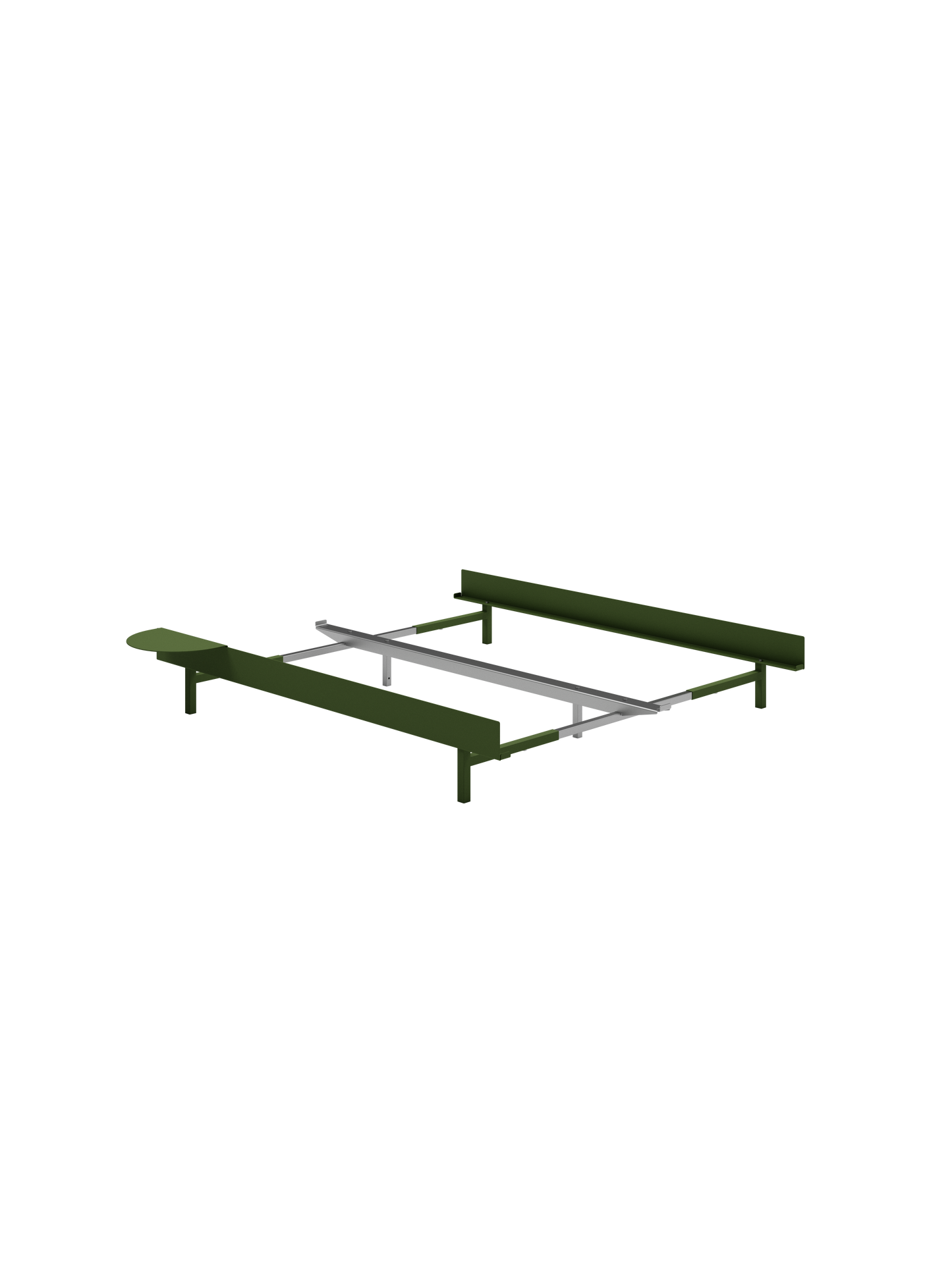 Moebe Expandable Bed: 90-180cm Low