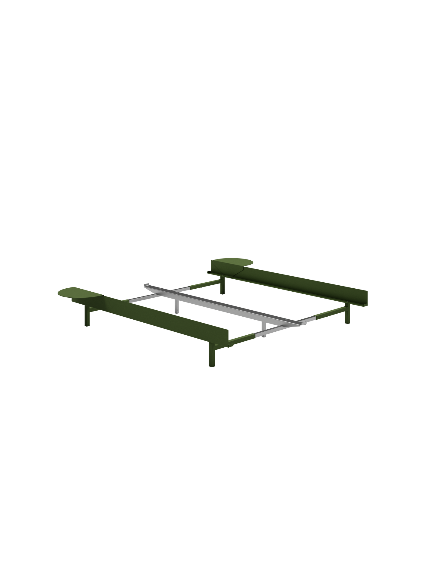 Moebe Expandable Bed: 90-180cm Low