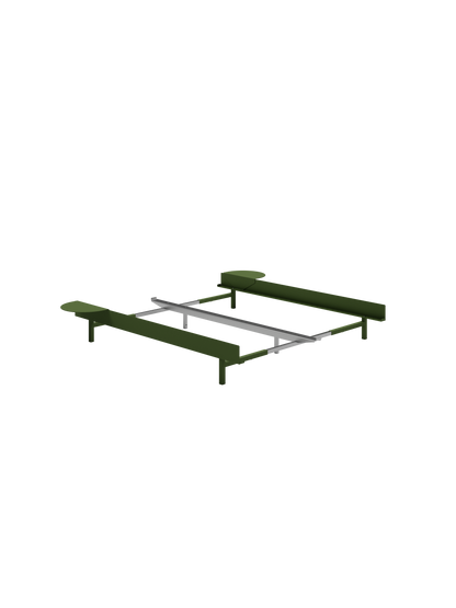 Moebe Expandable Bed: 90-180cm Low