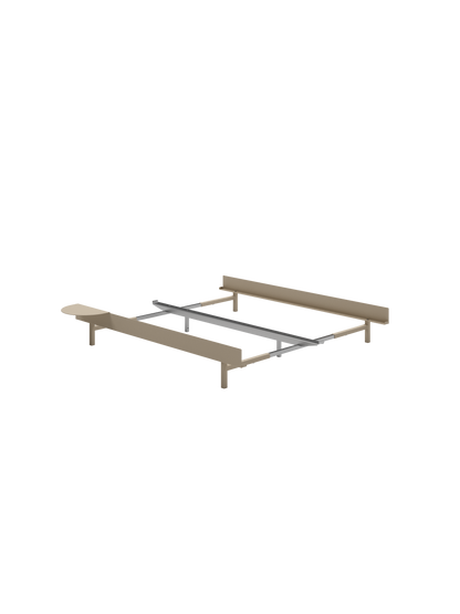 Moebe Expandable Bed: 90-180cm Low