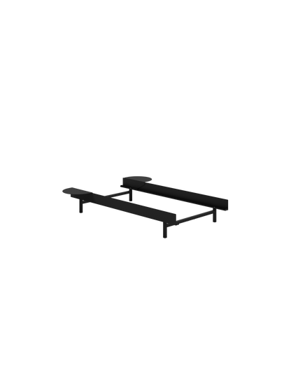 Moebe Bed: 90cm Low