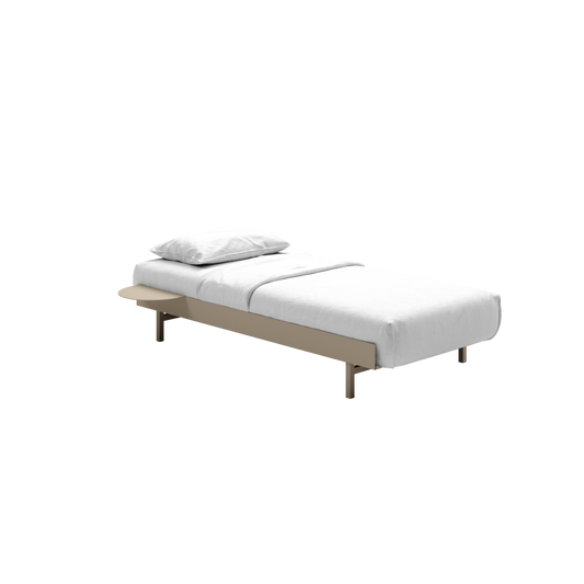 Moebe Bed: 90cm Low