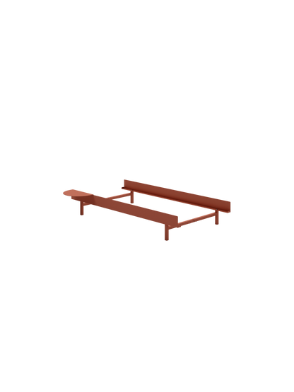 Moebe Bed: 90cm Low