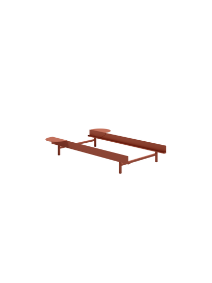 Moebe Bed: 90cm Low