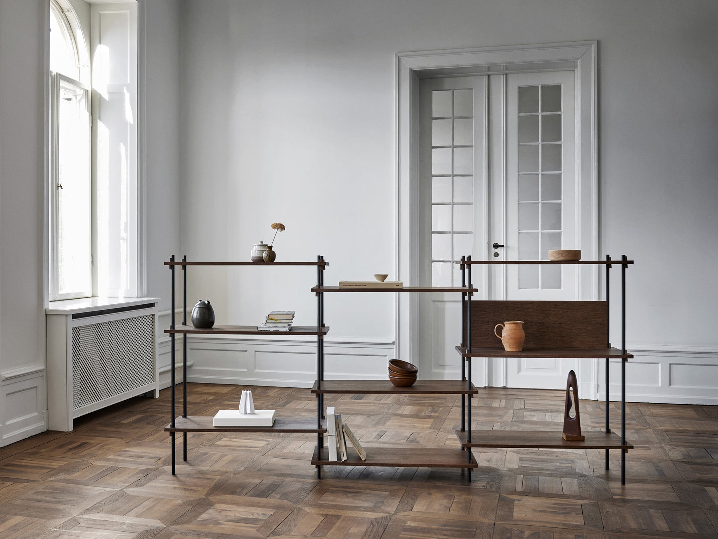 Moebe Shelving - Floor Standing / Double Bay Set (S.200.2.C)