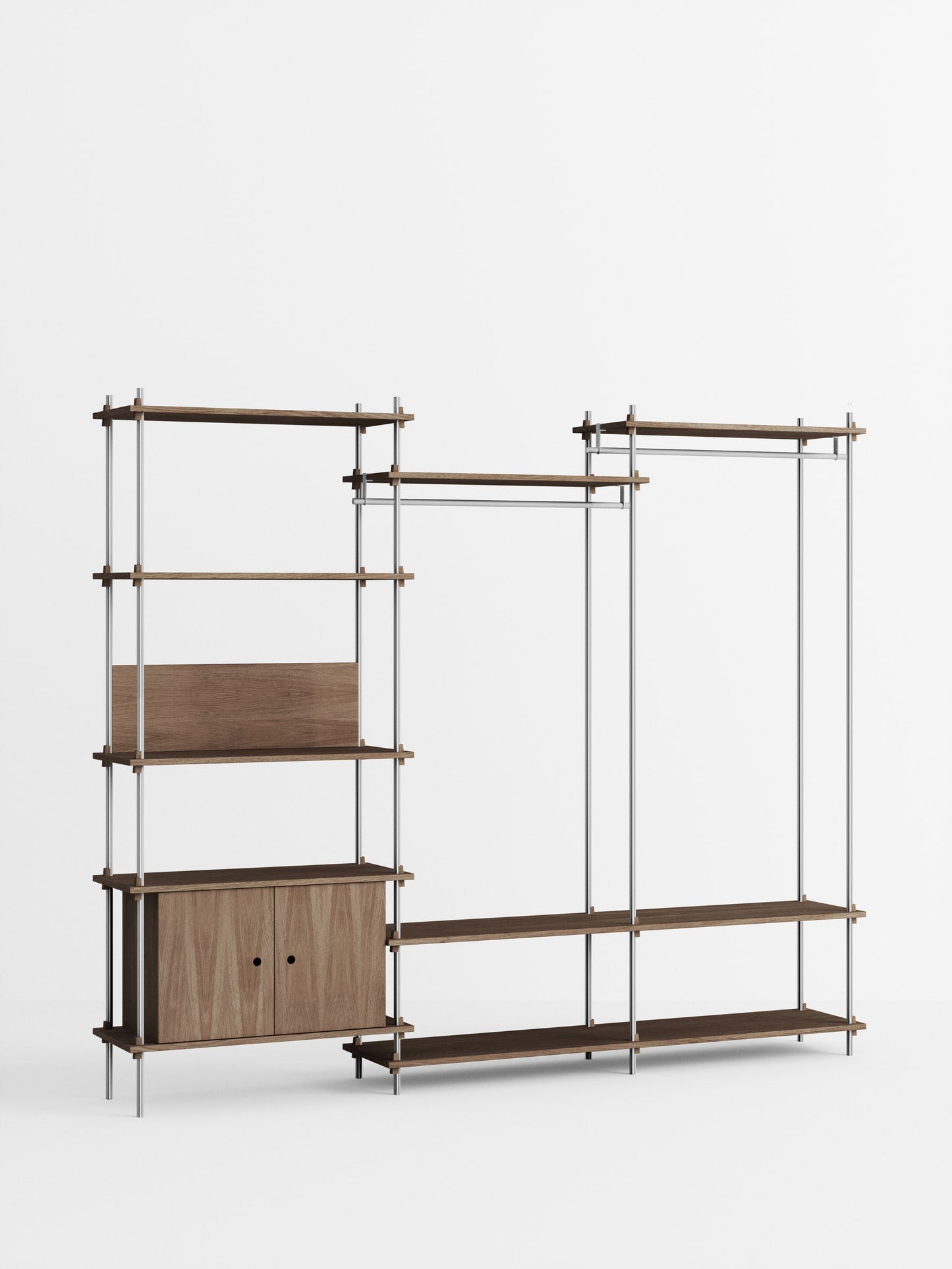 Moebe Shelving - Floor Standing / Triple Bay Set (S.200.3.C)