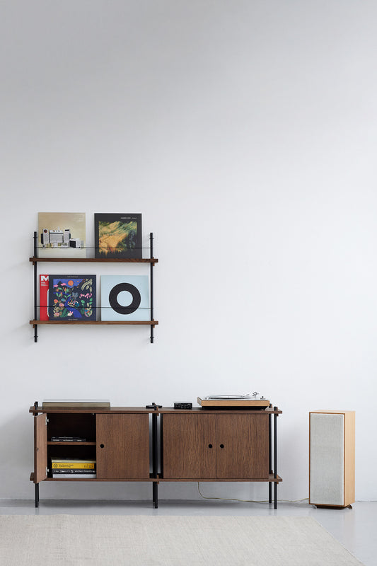 Moebe Shelving - Floor Standing / Double Bay Set (S.85.2.D)