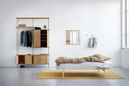 Moebe Expandable Bed: 90-180cm High