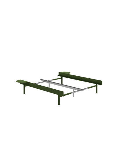 Moebe Expandable Bed: 90-180cm High