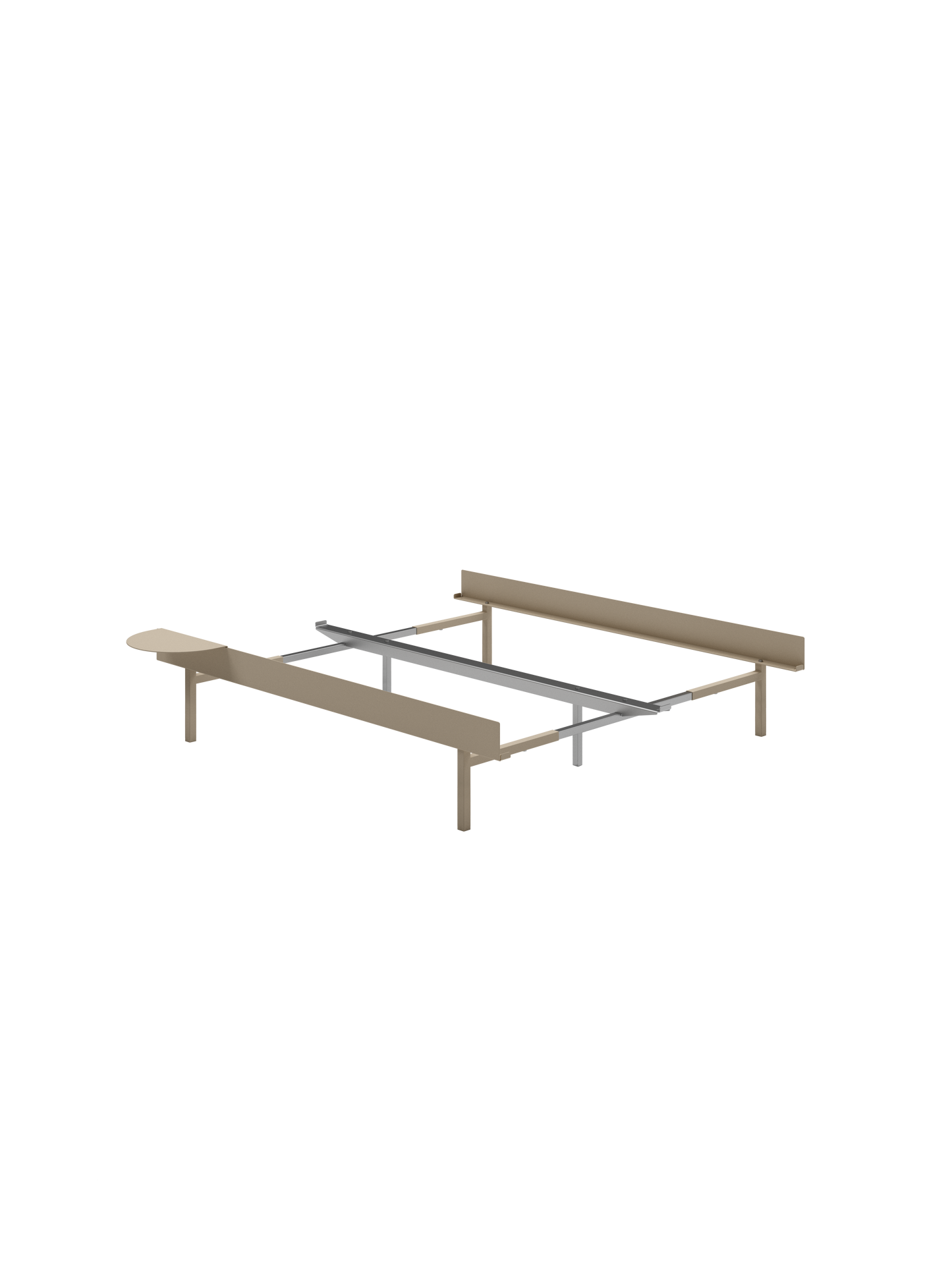 Moebe Expandable Bed: 90-180cm High