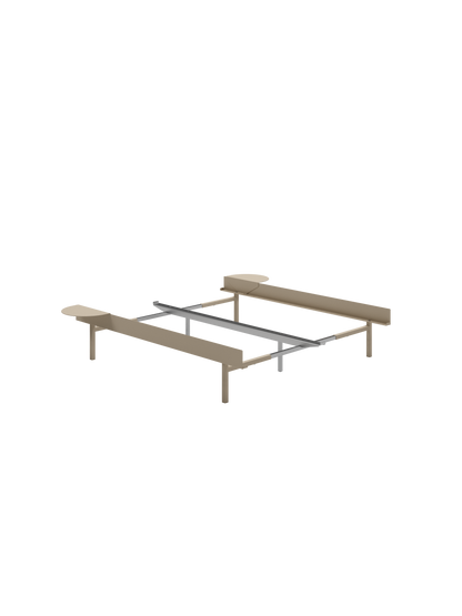 Moebe Expandable Bed: 90-180cm High