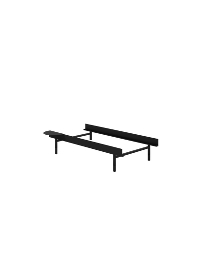 Moebe Bed: 90cm High