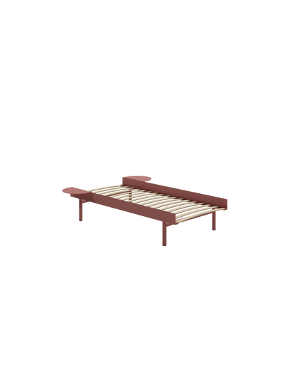 Moebe Bed: 90cm High