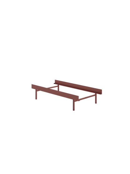 Moebe Bed: 90cm High