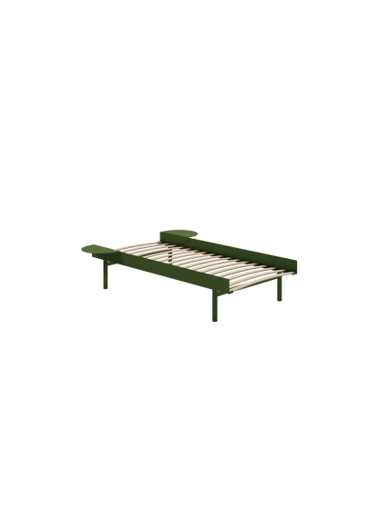 Moebe Bed: 90cm High