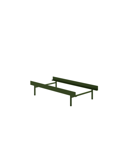 Moebe Bed: 90cm High