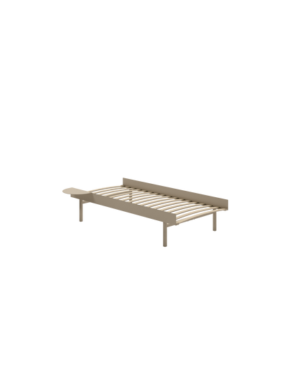Moebe Bed: 90cm High