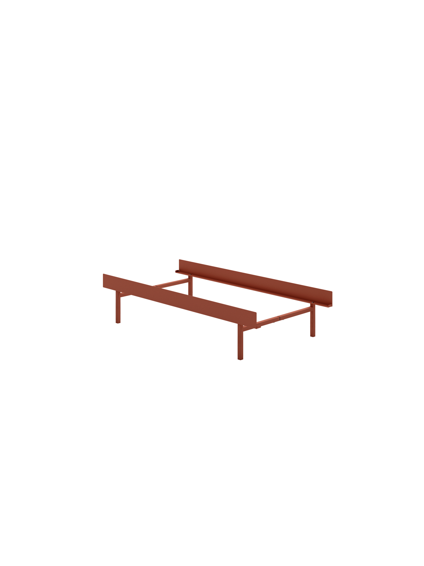 Moebe Bed: 90cm High