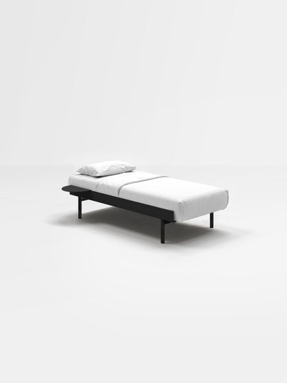 Moebe Bed: 90cm High