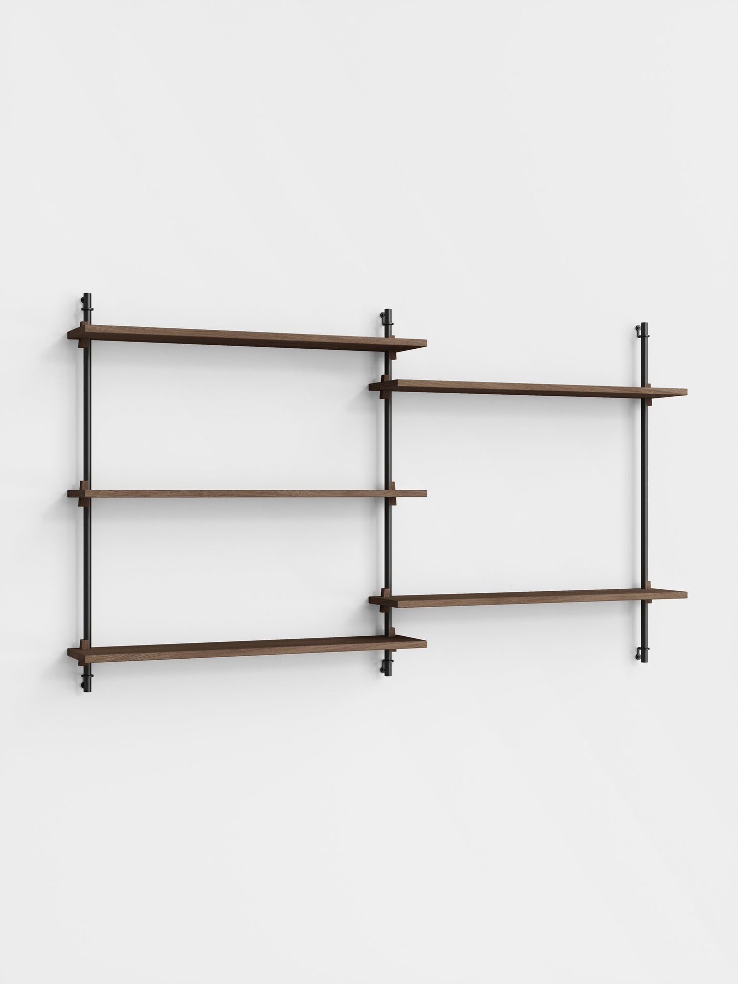 Moebe Shelving - Wall / Double (WS.82.2)