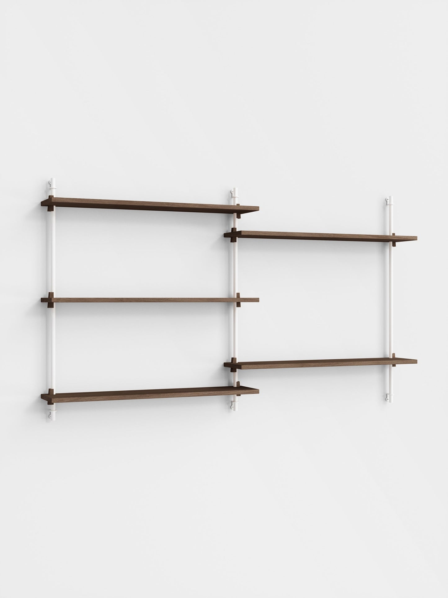 Moebe Shelving - Wall / Double (WS.82.2)