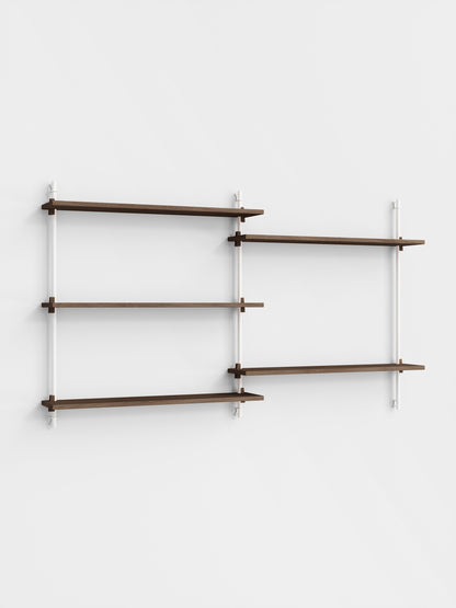 Moebe Shelving - Wall / Double (WS.82.2)