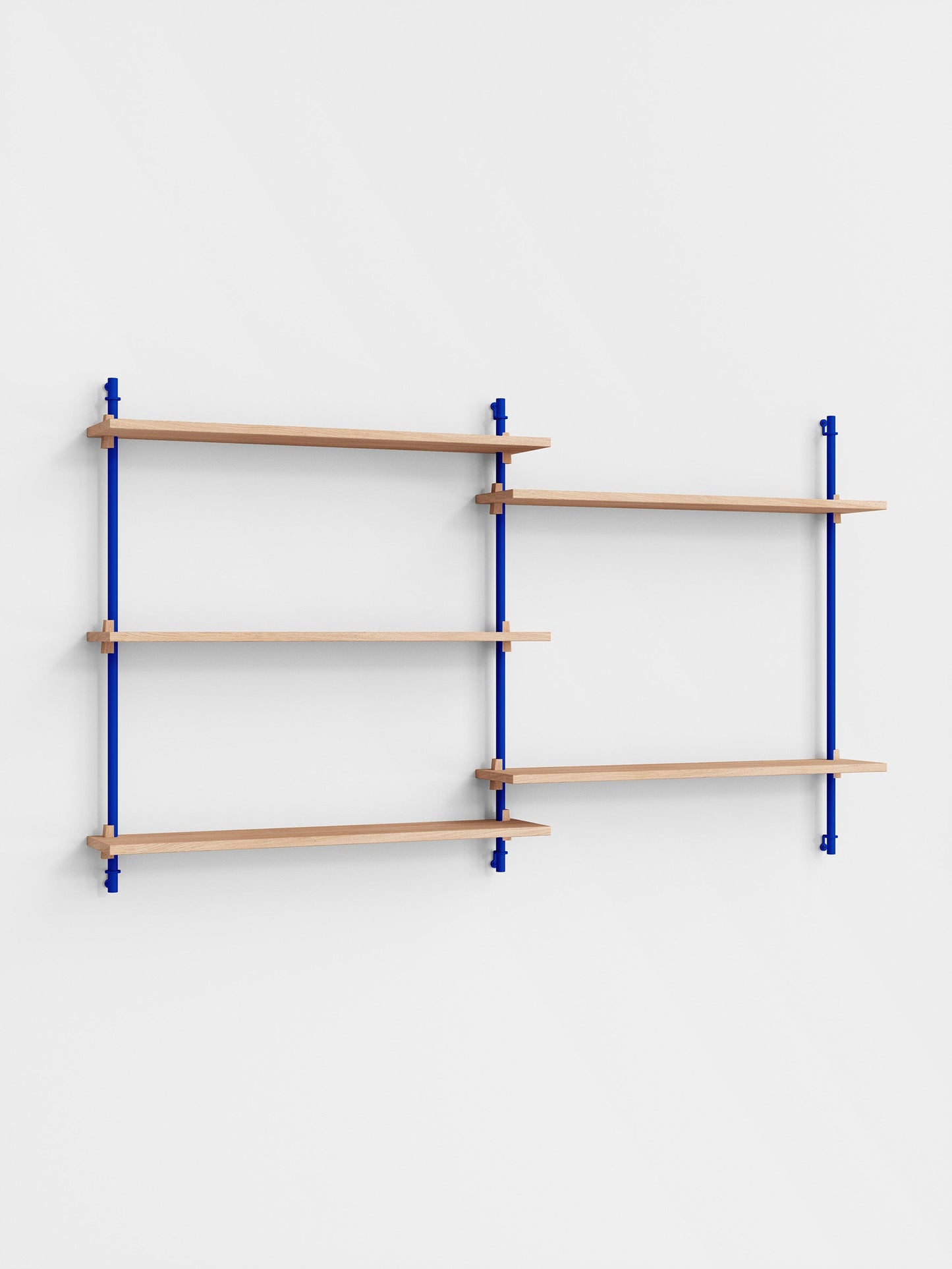 Moebe Shelving - Wall / Double (WS.82.2)