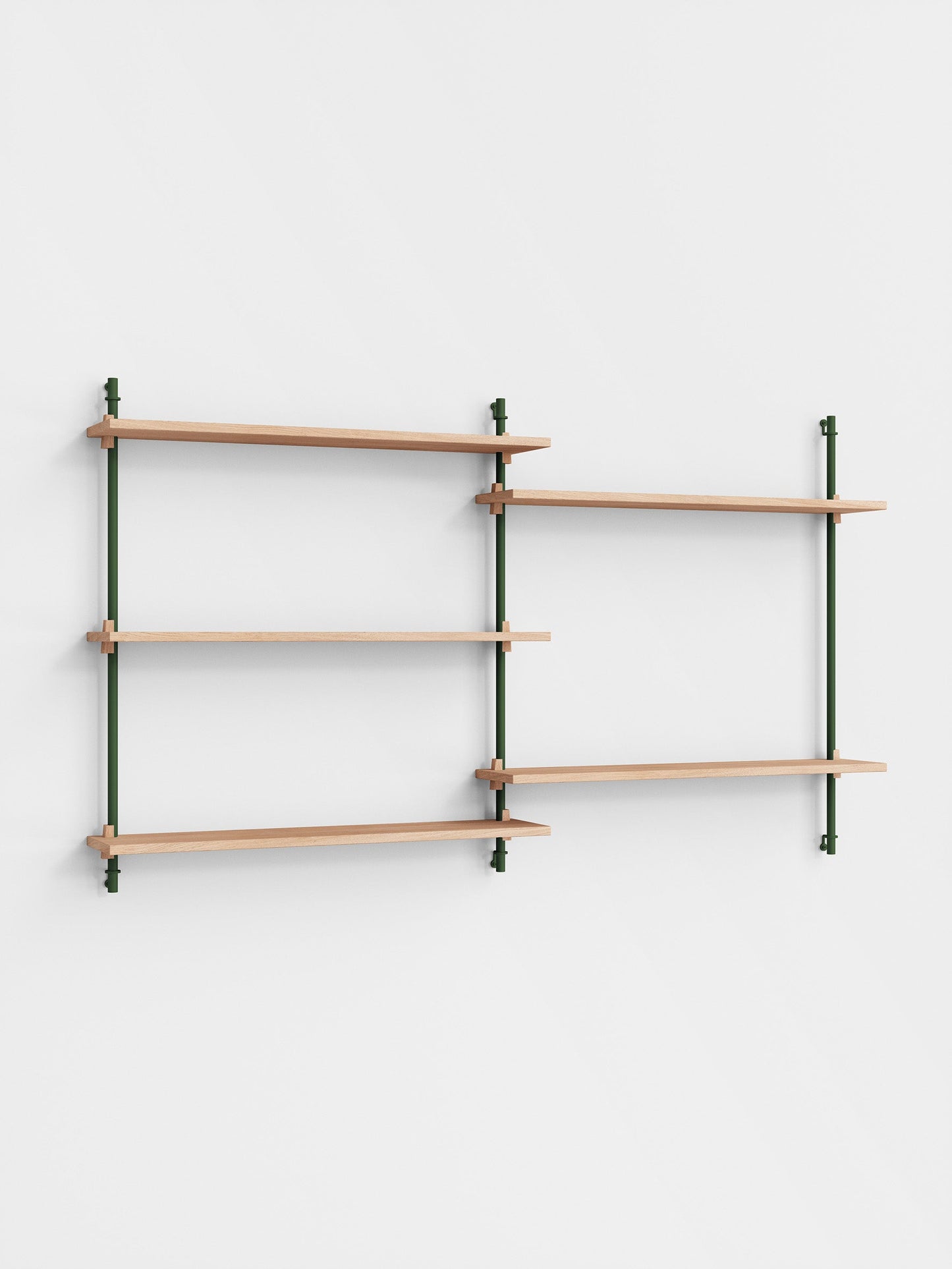 Moebe Shelving - Wall / Double (WS.82.2)