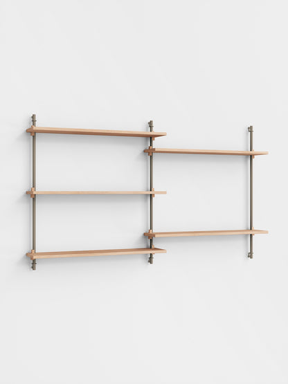 Moebe Shelving - Wall / Double (WS.82.2)