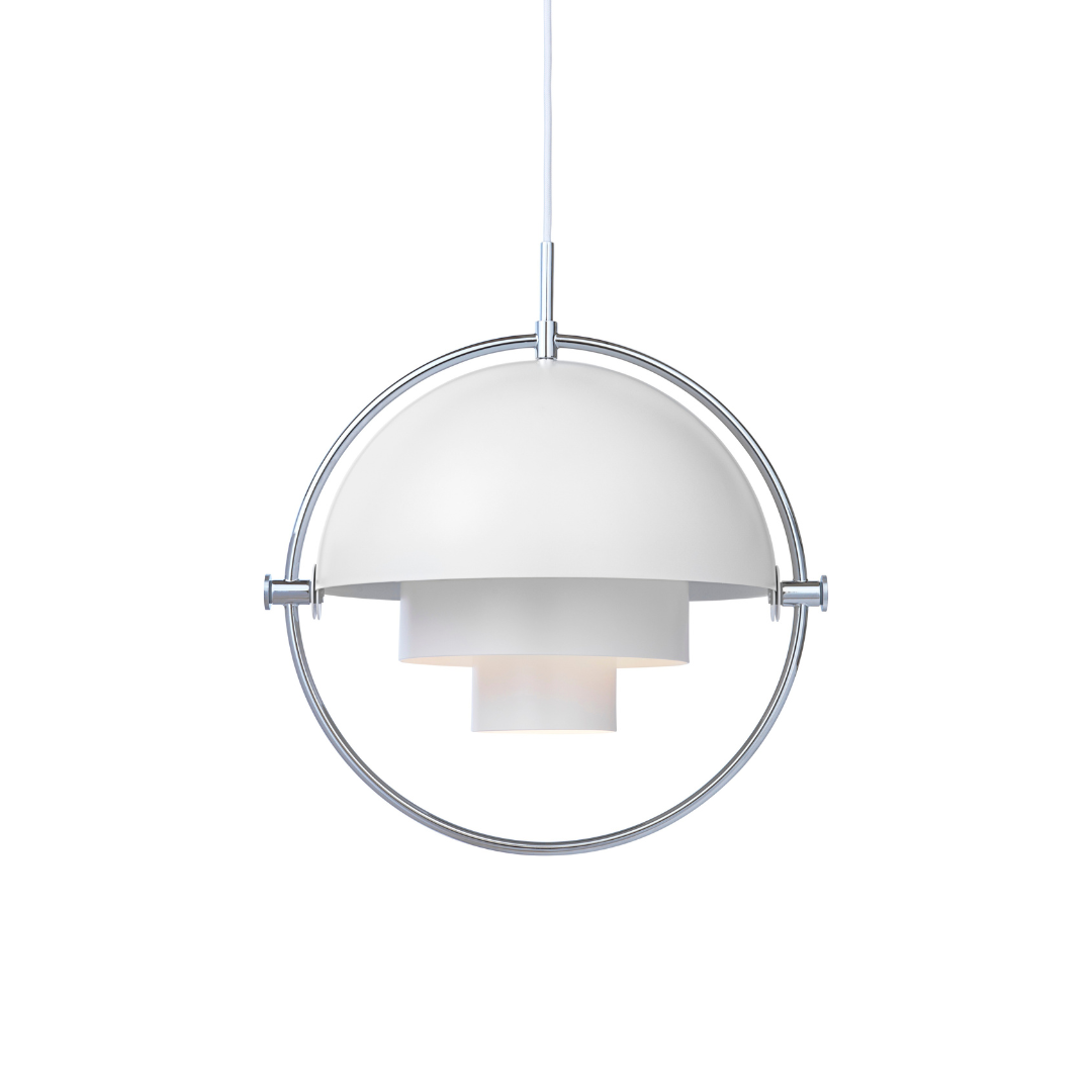 GUBI Multi-Lite Pendant Light Chrome