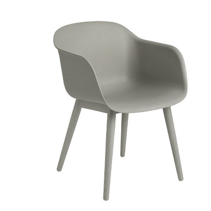 Muuto Fiber Armchair Wood Base