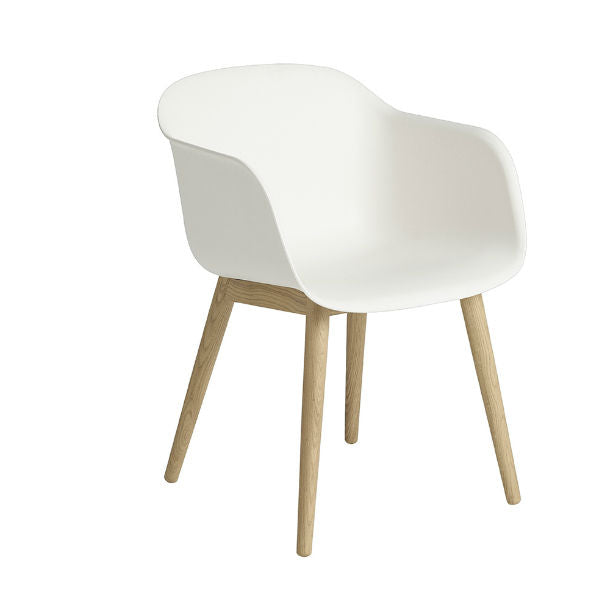 Muuto Fiber Armchair Wood Base