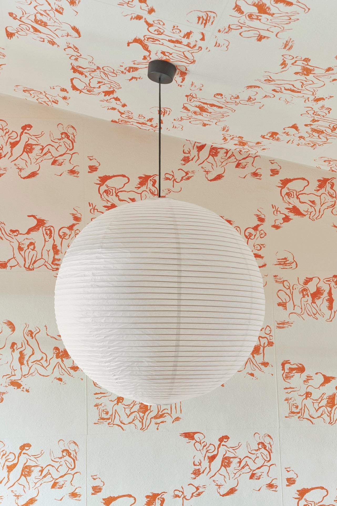 Hay Rice Paper Shade Round Ø60