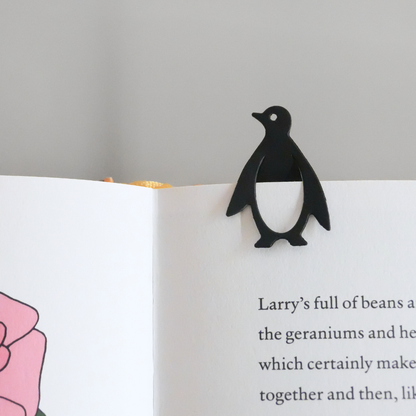 Cut & Make Penguin Bookmarks Christmas Card