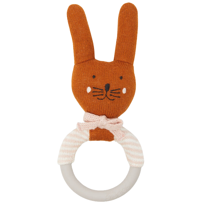 Sophie Home Rabbit Teething Rattle – minima